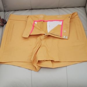 Yellow shorts